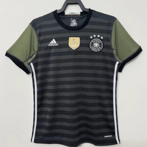 Germany 2016 Euro Cup Away Retro Jersey