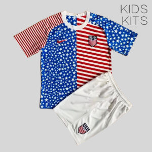USA 2022 Concept Kids Jersey And Shorts Kit