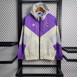 Real Madrid 2023 Windbreaker Purple