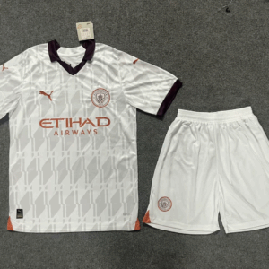 Manchester City 2023/24 Away Adult Jersey And Short Kit