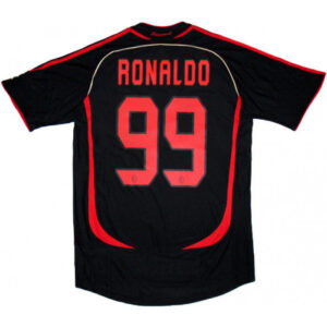 AC Milan 2006/07 Third Ronaldo #99 Retro Jersey