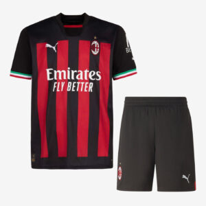 AC Milan 2022/23 Home Adult Jersey And Shorts Kit