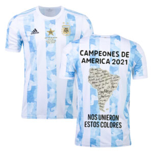 Argentina 2021 Home Jersey - Campeones De America 2021