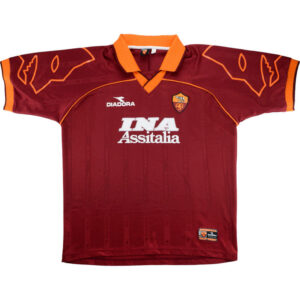 AS Roma 1999-2000 Home Retro Jersey