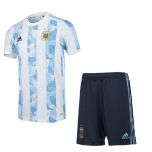 Argentina 2021 Home Adult Jersey And Shorts Kit