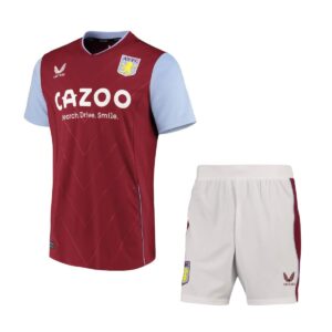 Aston Villa 2022/23 Home Adult Jersey And Shorts Kit