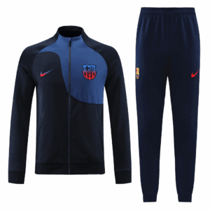 Barcelona 2022-23 Jacket Tracksuit  Navy