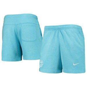 Barcelona Nike Beach Wash Pack Shorts - Light Blue