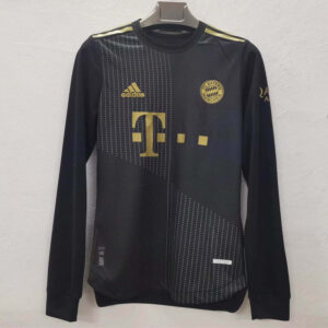 Bayern Munich 2021/22 Away  Long Sleeves Player Version Jersey