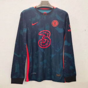 Chelsea 2021/22 Third Long Sleeves Player Version Jersey