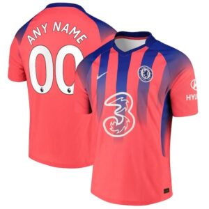 Chelsea Nike 2020/21 Third Authentic Custom Jersey - Pink