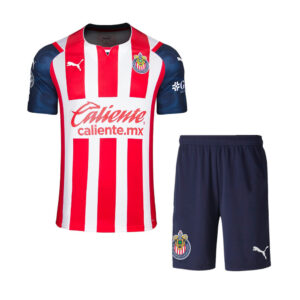Chivas 2021/22 Home Adult Jersey And Shorts Kit
