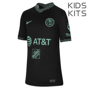 Club America 2022 Third Kids Jersey And Shorts Kit
