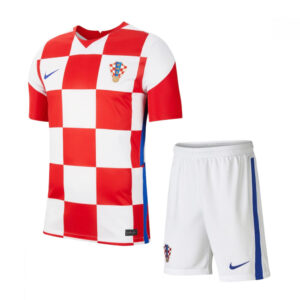 Croatia 2021 Home Adult Jersey And Shorts Kit