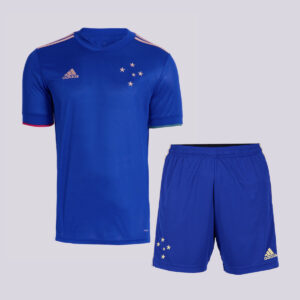 Cruzeiro 2021 Centenary Home Adult Jersey And Shorts Kit