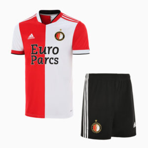 Feyenoord Rotterdam 2021/22 Home Adult Jersey And Shorts Kit