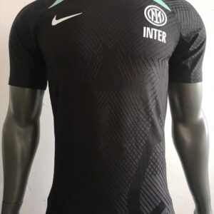 Inter Milan 2022/23 Training  - Black Player Version Jersey