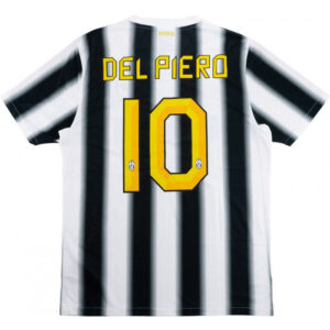 Juventus 2011/12 Home #10 Del Piero Retro Jersey
