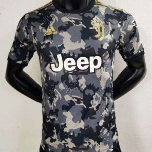 Juventus 2021/22 Camo  - Black Player Version Jersey