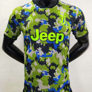 Juventus 2021/22 Camo  - Green Player Version Jersey