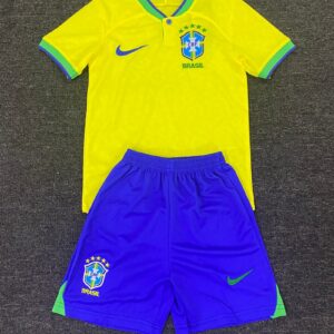 Brazil 2022/23 Home Jersey And Shorts Kit