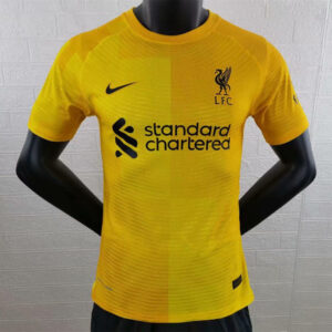 Liverpool 2021/22 Away Goalkeeper Player Version Jersey