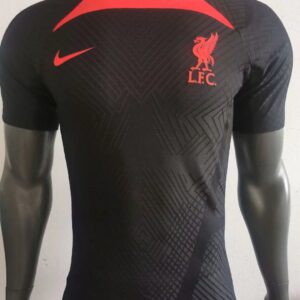 Liverpool 2022/23 Training  - Black Player Version Jersey