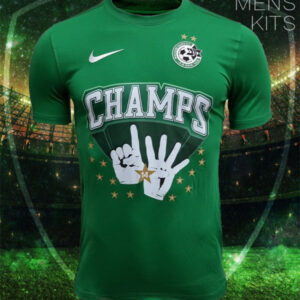 Maccabi Haifa 2021/22 Champion Adult Jersey And Shorts Kit - Green