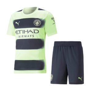 Manchester City 2022/23 Third Adult Jersey And Shorts Kit
