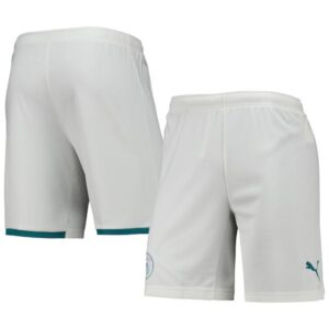 Manchester City Puma Home Drycell Replica Shorts - White