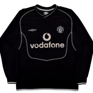 Manchester United 2000-2002 Goalkeeper Long Sleeves Retro Jersey