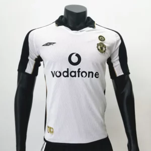 Manchester United 2001/2002 Centenary Reversible Away And Thirds Retro Jersey