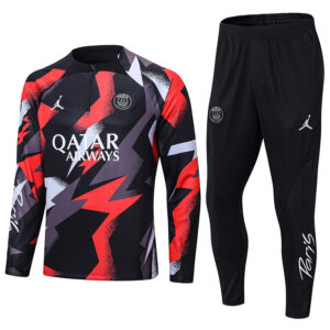Paris Saint-Germain  2022-23 Jacket Tracksuit Red/grey