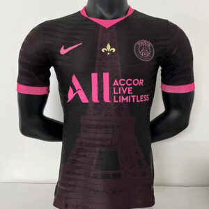 Paris Saint-Germain  2022/23 Pre-Match  - Black Player Version Jersey