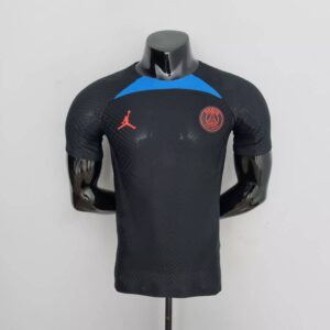 Paris Saint-Germain  2022/23 Training Authentic  - Black Player Version Jersey