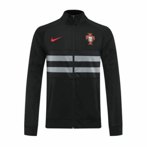 Portugal 2020 Black Tranining Jacket Player Version Jersey