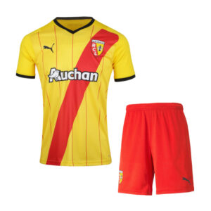 RC Lens 2021/22 Home Adult Jersey And Shorts Kit