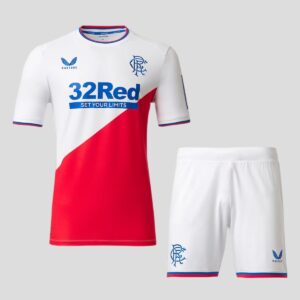 Rangers 2022/23 Away Adult Jersey And Shorts Kit