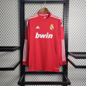Real Madrid 2011/12 UCL Away Long Sleeves Retro Jersey