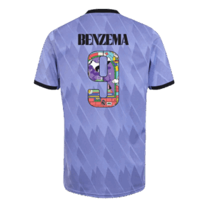 Real Madrid 2022/23 Away Jersey #benzema 9