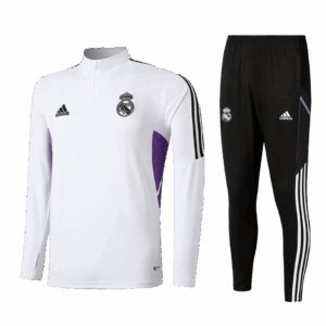 Real Madrid 2022-23 Jacket Tracksuit White