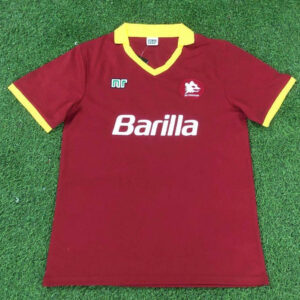 AS Roma 1990-91 Home Retro Jersey