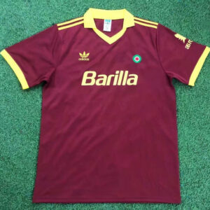 AS Roma 1991-92 Home Retro Jersey