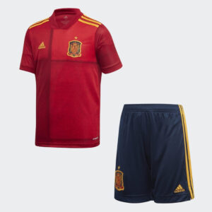 Spain 2021 Home Adult Jersey And Shorts Kit