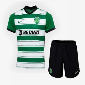 Sporting CP 2022/23 Home Adult Jersey And Shorts Kit