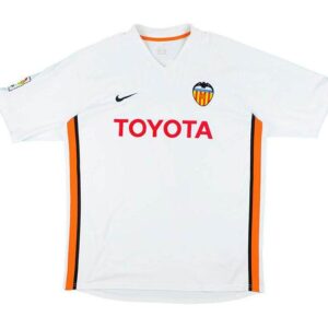Valencia CF 2006-07 Home Retro Jersey